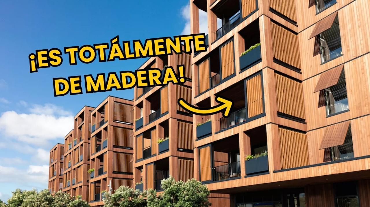 edificio de madera