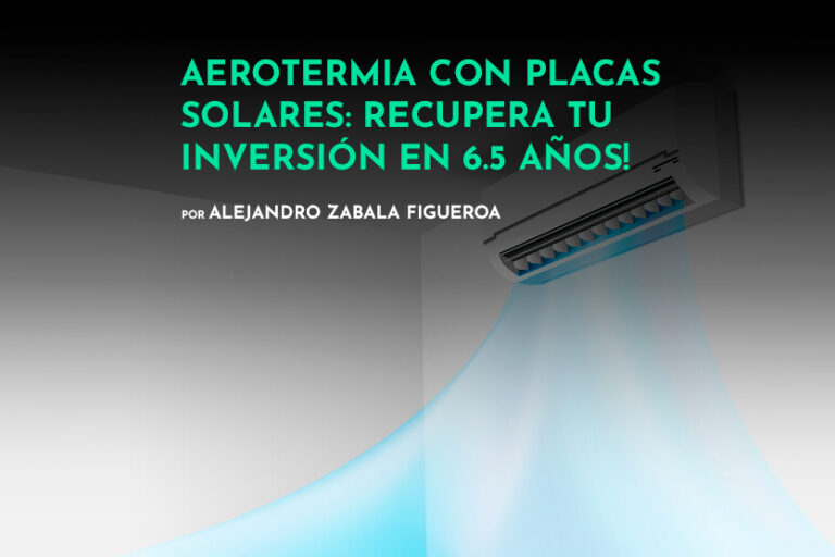 aerotermia con placas solares