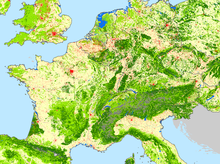 reforestacion en europa central