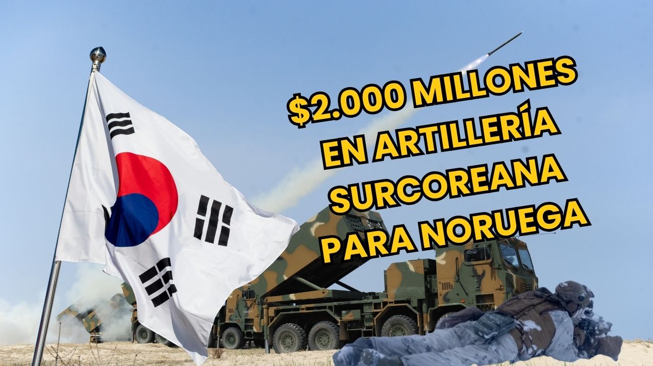 artilleria surcoreana para noruega
