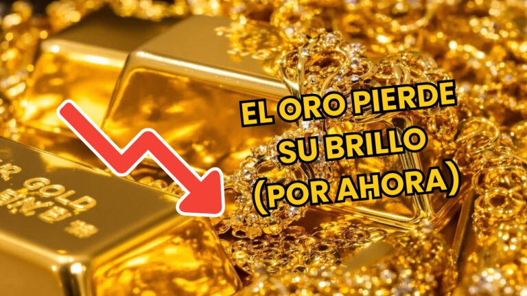 el oro pierde su brillo
